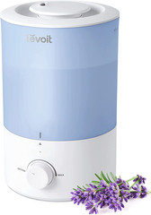 LEVOIT Humidifiers for Bedroom, Quiet, 3L Cool Mist, Essential Oil Diffuser | To