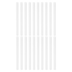 20Pcs Cotton Filter Sticks humidifier stick White (4.72” x 0.28”)