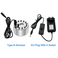 110V 220V Ultrasonic Mist Maker Fogger Fish Tank Atomizing Device Humidifier Hyd