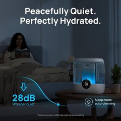 Ultrasonic Large Room Humidifier 6L Cool Mist Quiet Aroma Diffuser Auto Mode New