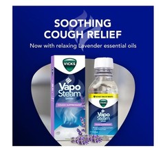 Vicks VapoSteam Liquid for Humidifiers & Vaporizers Liquid, Lavender, 8 fl oz