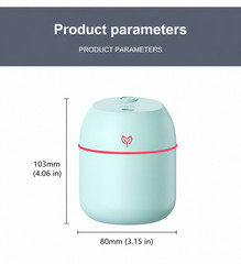 Essential Oil Aroma Diffuse Aromatherapy LED Ultrasonic Humidifier Air Purifier