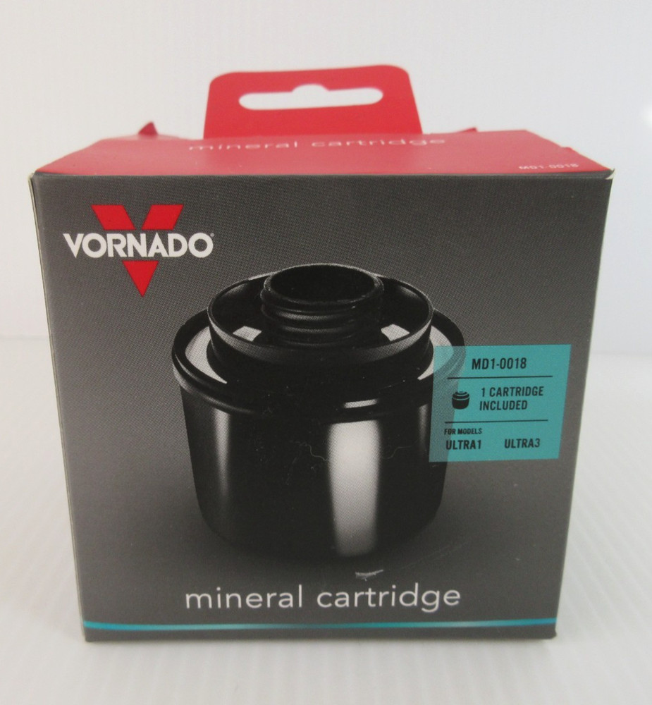 Vornado MD1-0018 Replacement Ultrasonic Mineral Cartridge Black ~ NEW, Sealed
