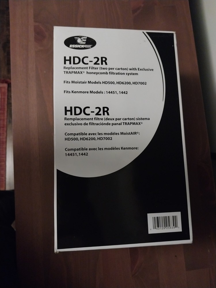 Emerson HDC-2R 2 Pack Humidifier Filters HD500/6200/7002/Kenmore 14451-Trapmax