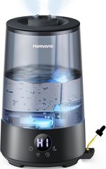 3.6L Top-Fill Cool Mist Humidifiers Bedroom Large Room & Plants 23dB Ultra-Quiet