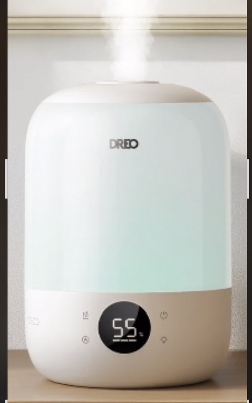 Dreo HM312 3.7L Cool Mist Humidifier Top Fill Ultrasonic 35H Runtime White