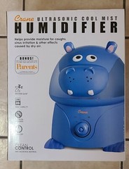 Crane Hippo Filter Free Humidifier 1 Gallon Ultrasonic Cool Mist Humidifiers