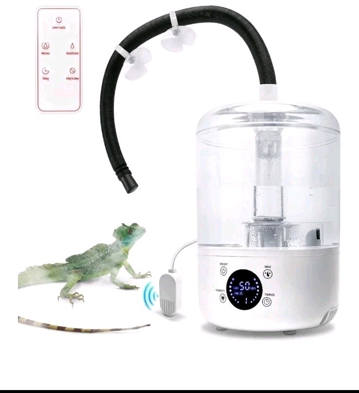 Reptile Humidifier Fogger – 4L Reptile Fogger with Humidity Control Sensor