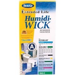 (1)-BestAir Extended Life Humidi-Wick H62-PDQ-4 Humidifier Wick Filter