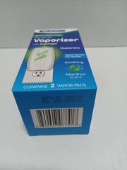 Xtra Care Non Medicated Plug In Vaporizer w/ Nightlight Waterless Menthol