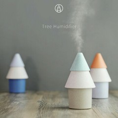 USB Christmas Tree Air Humidifier 250ml Portable for Home Car 3 Colors