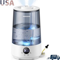 3-in-1 Cool Mist Humidifier Aroma Diffuser Silent Night Light Auto Shut Off New