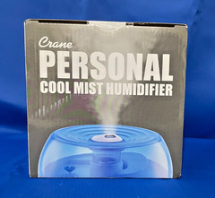 Crane Personal Ultrasonic Cool Mist Humidifier and Vaporizer, Quiet, Filter-Free