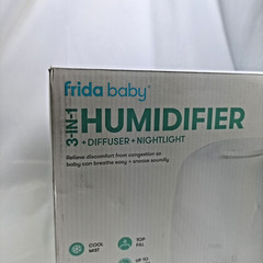 Frida Baby 3-in-1 Cool Mist Humidifier Nightlight Diffuser NIOB