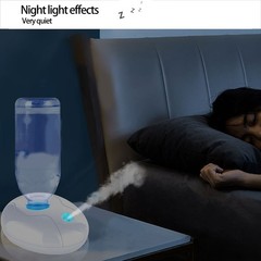 Portable Humidifier USB Plug Noiseless Water Bottle Humidifier For Bedroom ☆