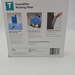 2 Honeywell HFT600 Humidifier Wicking T Filter For HEV615 HEV620 Pack of 2 New