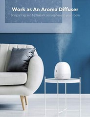 Taotronics AH038 3 in 1 Humidifier Nightlight Essential Oil Diffuser DI38_W