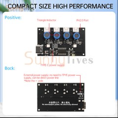 Type-C DC5V Ultrasonic Mist Maker Atomizing Module DIY Humidifier Kits w/ Lights
