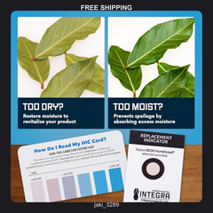 6 Pack Humidity Control Packs for Food Storage and Preservation