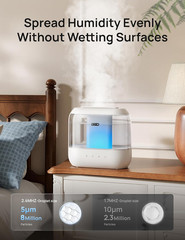 DREO 4L Humidifiers for Bedroom, 36H Runtime, 28 Db Quiet, HM311 | Easy to Refil