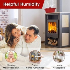Cast Iron Wood Stove Humidifier Large Capacity Automatic Aroma Diffuser New