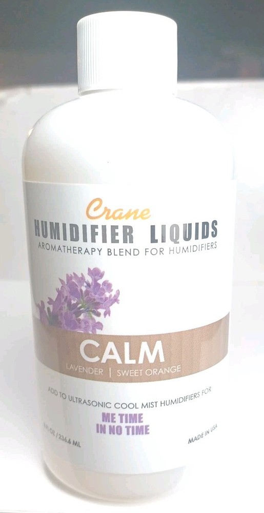 Crane Humidifier Liquids 8oz “Calm” Lavender and sweet orange mix.