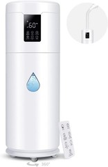 Humidifier 2000sqft 17L 4.5Gal Top Fill 4 Speed Mist