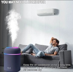 Essential Oil Aroma Diffuse Aromatherapy LED Ultrasonic Humidifier Air Purifier~