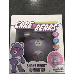 Care Bears Share Bear Humidifier Purple USB Powered 2 Mist Modes Ultrasonic