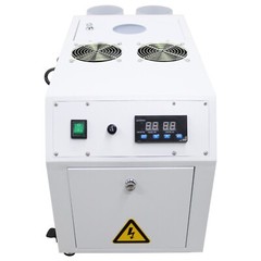 110V Ultrasonic Industrial Humidifier Cooler Sprayer 13.5Kg/h Double Fog Outlet