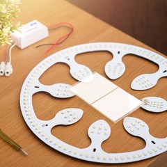 10Pcs LED Light Diffuser Plastic Sheets White Adhesive Soft Light Strip Covers