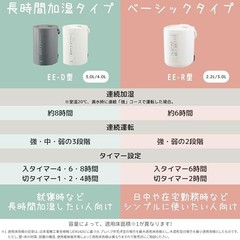 Zojirushi EE-RR50 Steam Humidifier Basic Type 3.0L White Bedroom R87241606