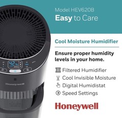 Honeywell Cool Moisture Humidifier Top Fill Digital Display HEV620B *NEW*