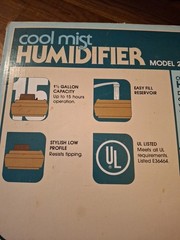 Vintage Devilbiss Cool Mist Humidifier Vaporizer Model 250 Tested Works