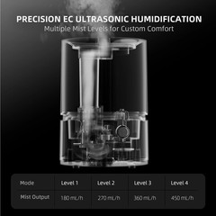 Spider Farmer 5L Ultrasonic Cool Mist Humidifier App Control Grow Tent