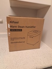Mifasol Stainless Steel Humidifier 3.3L/0.87GAL Warm Mist