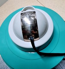Vintage Hankscraft # 206 Steam Vaporizer Humidifier Teal Aqua MCM TESTED 1950’s