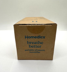 HoMedics Breathe Better Portable Ultrasonic Humidifier (Navy Blue) NEW