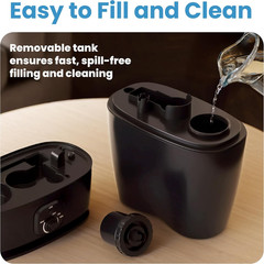 Everlasting Comfort 6L Humidifiers for Bedroom, Quiet 50HR Runtime No-Filter Sup