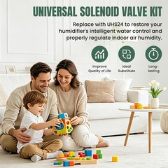 High-Quality Universal Humidifier Solenoid Valve Replacement for 24V Systems