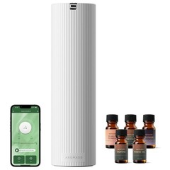 Scent Diffuser Starter Kit – Waterless Essential Oil White
