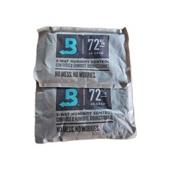 (2) Two Boveda 75% RH 2-Way Humidity Control – Size 60 Grams for Every 25 Cigars