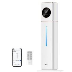DREO Smart Ultrasonic Humidifier, 100H Runtime for Large Rooms – 3gal