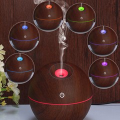 LED Air Aroma Diffuser 7 Colors Essential Oil Humidifier Mist Maker Aromatherapy