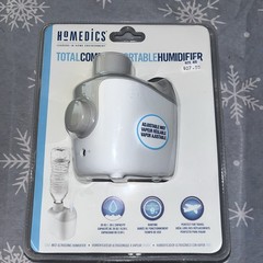 Homedics TotalComfort Portable Humidifier With Adjustable Mist Settings