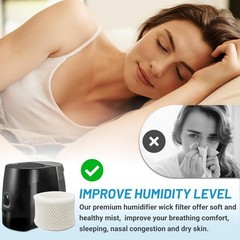 4 Pack Humidifier Wicking Filters – Compatible with Honeywell & Duracraft Models