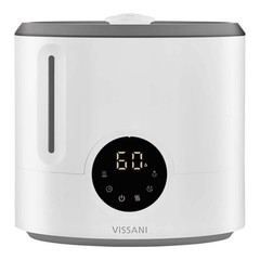 Vissani 2 Gal Ultrasonic Humidifier Cool Warm Mist 360 Dual Nozzle Large Room