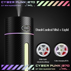 Rim GT Auto Portable Mini Humidifier with fidget spinner,Cool Mist,Rechargabl…