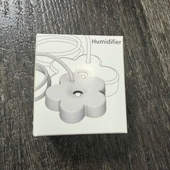 Unbranded Humidifier Unisex OS White Flower T19 Portable USB Floating Mist Mini