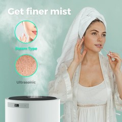 Steam Humidifier Large Room, 10L/2.64Gal Whole House Humidifier with 304 Stai…